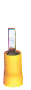lalizas 70474 Pin Terminal, yellow, for 2,5-6mm2 wire (15 pcs)