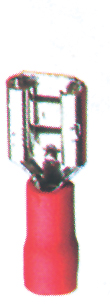 lalizas 70475 Disconnect - Double Crimp, red, for 0,25-1,5mm2 wire (65 pcs)