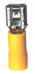 lalizas 70477 Disconnect - Double Crimp, yellow, for 2,5-6mm2 wire (25 pcs)