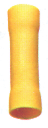 lalizas 70491 Butt Connector, yellow, for 2,5-6mm2 wire (13 pcs)