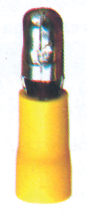 lalizas 70497 Snap Plug Male, yellow, for 2,5-6mm2 wire (25 pcs)