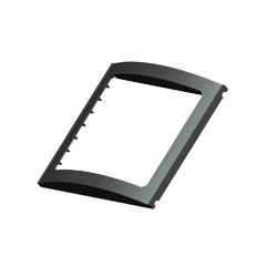 lalizas 70581 Switch Panel Frame, single, L 9.5cm W 10cm, black