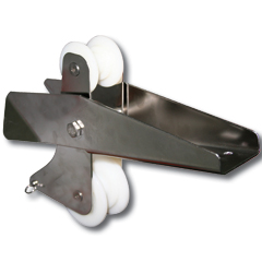 lalizas 70634 Hinged Bow Roller, Inox 316, L328mm,H236mm,W70mm
