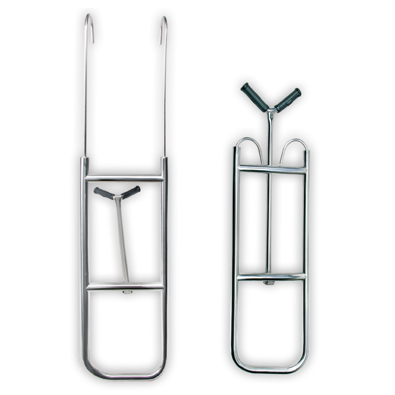 lalizas 70644 Bow Ladder, 3 steps, Inox 316, L930xW250mm