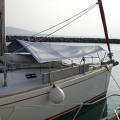 lalizas 70900 SunShade ''JOS'', 80x210x220xcm, trapezium shape