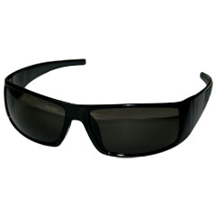 lalizas 71035 Sunglasses, TR90, Polarized 1.10mm, Black