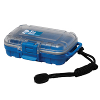 lalizas 71188 Unbreakable case, Sea Shell 132x100x40mm, waterproof, blue