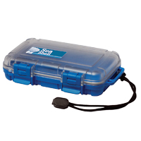 lalizas 71190 Unbreakable case, Sea Shell 182x120x42mm, waterproof, blue