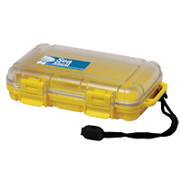 lalizas 71191 Unbreakable case, Sea Shell 182x120x42mm, waterproof, yellow