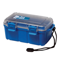 lalizas 71192 Unbreakable case, Sea Shell 182x120x75mm, waterproof, blue