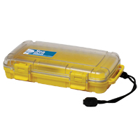 lalizas 71195 Unbreakable case, Sea Shell 224x130x46mm, waterproof, yellow