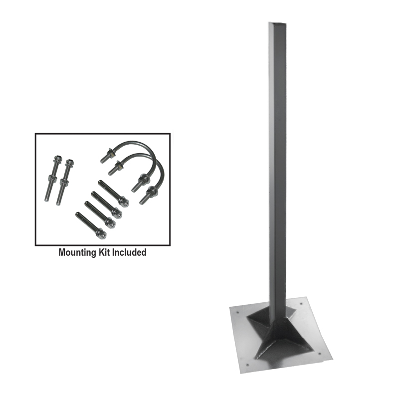 lalizas 71286 Deck Pole Base For Lifebuoy Ring Case