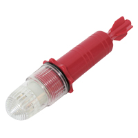 lalizas 71297 Flashing led yellow light with photocell, Torpedo 8