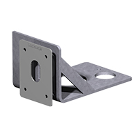 lalizas 72204 DORADO stern windlass support,SS316,w/roller&flange