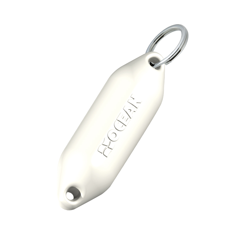 lalizas 72447 OCEAN Keychain Fender, white