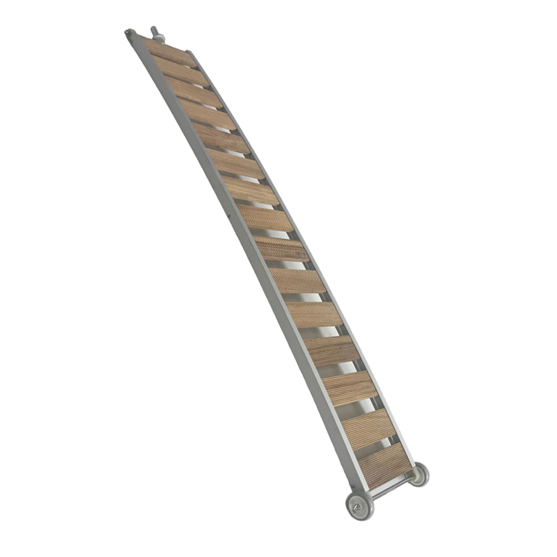 lalizas 72666 Gangway Wooden with Aluminium Frame, 190x38cm, 11,8kg