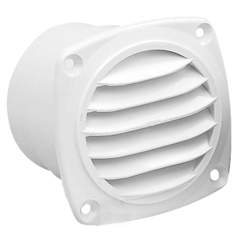 Ventilation Shaft Grilles Ø65-70mm, White