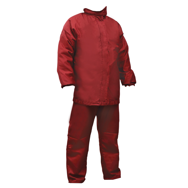 lalizas 73666 Fireman's  Jacket & Trousers, L,  Red, SOLAS/MED