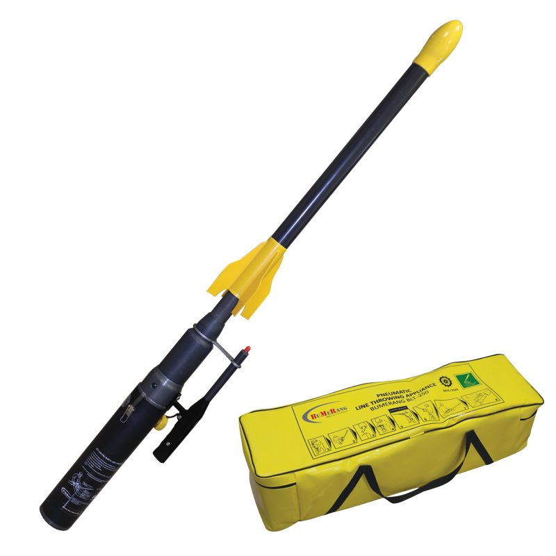 lalizas 73671 250 Pneumatic Line Throwing Device Set, SOLAS/MED/USCG