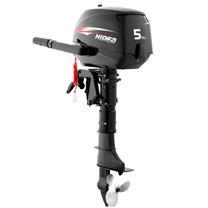 lalizas 73690 Hidea outb. HDF5HS, 4-str., 1 cyl., man., sh. shaft, 1.1L built-in f. tank
