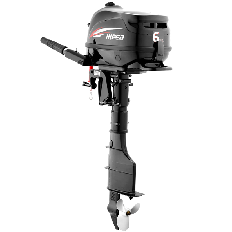 lalizas 73692 Hidea outb. HDF6HS, 4-str., 1 cyl., man., sh. shaft, 1.1L built-in & 12L ext. f. tank