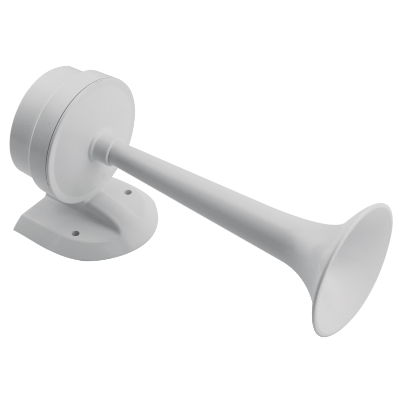 lalizas 74306 Trumpet Electric Horn, White