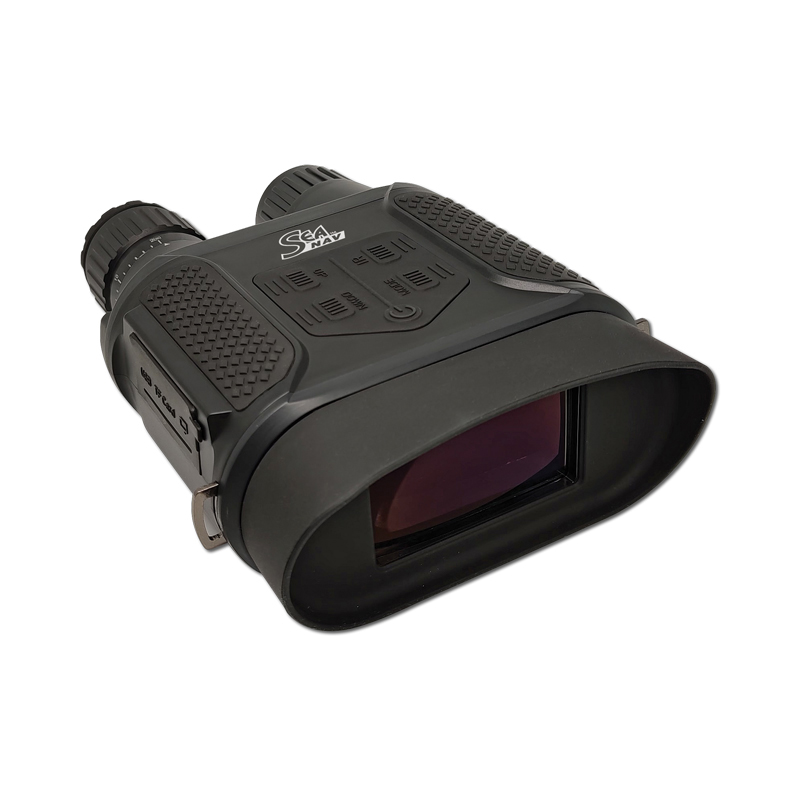 lalizas 74620 SEA NAV Night Vision Binoculars, Digital, 8x31, w/ Rechargeable Battery, Video Rec,Incl. 8GB SD Card