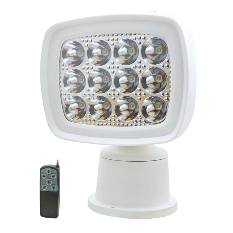 lalizas 75482 Spotlight LED White, w/Remote Control, 10-30V