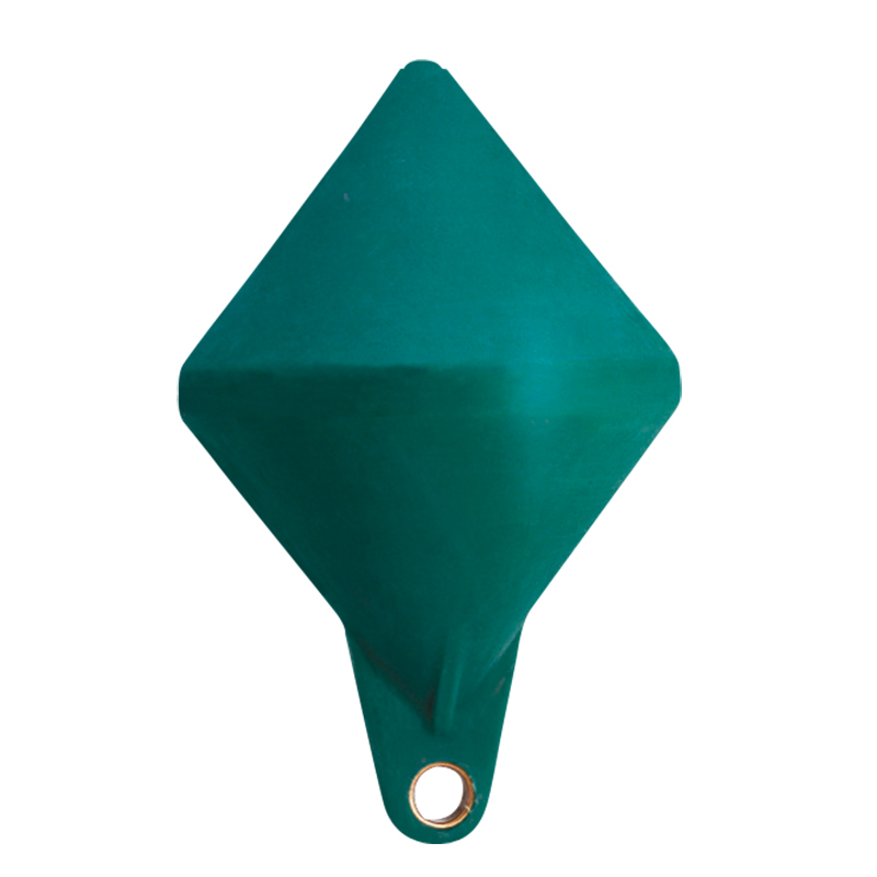 Marking Buoy, Bi-conical, Foam Filled, Ext.Ø800mm, Green