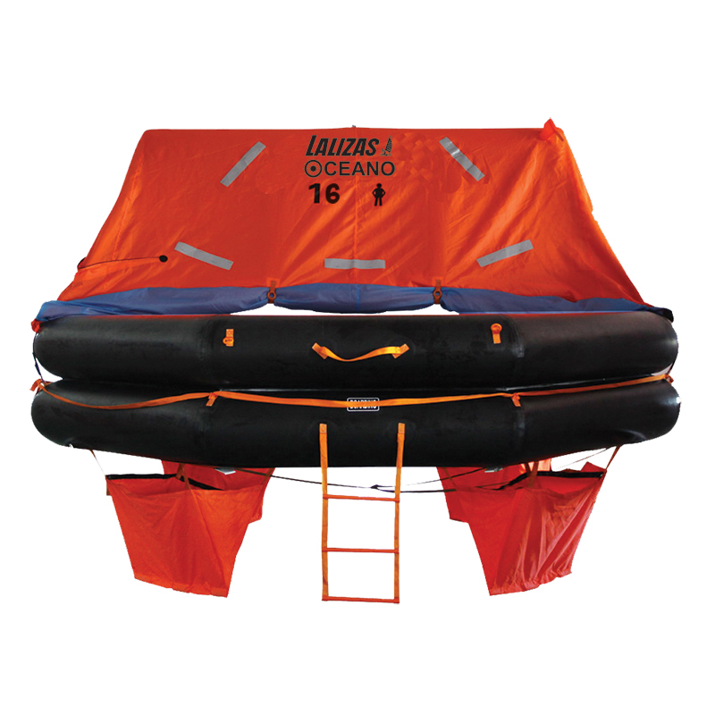 lalizas 79872 LALIZAS Liferaft SOLAS OCEANO,Throw-overboard Type,16 prs,canister (A)