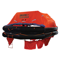lalizas 79873 LALIZAS Liferaft SOLAS OCEANO,Throw-overboard Type,20 prs,canister (A)