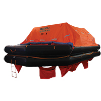 lalizas 79876 LALIZAS Liferaft SOLAS OCEANO,Throw-overboard Type,35 prs,canister (A)