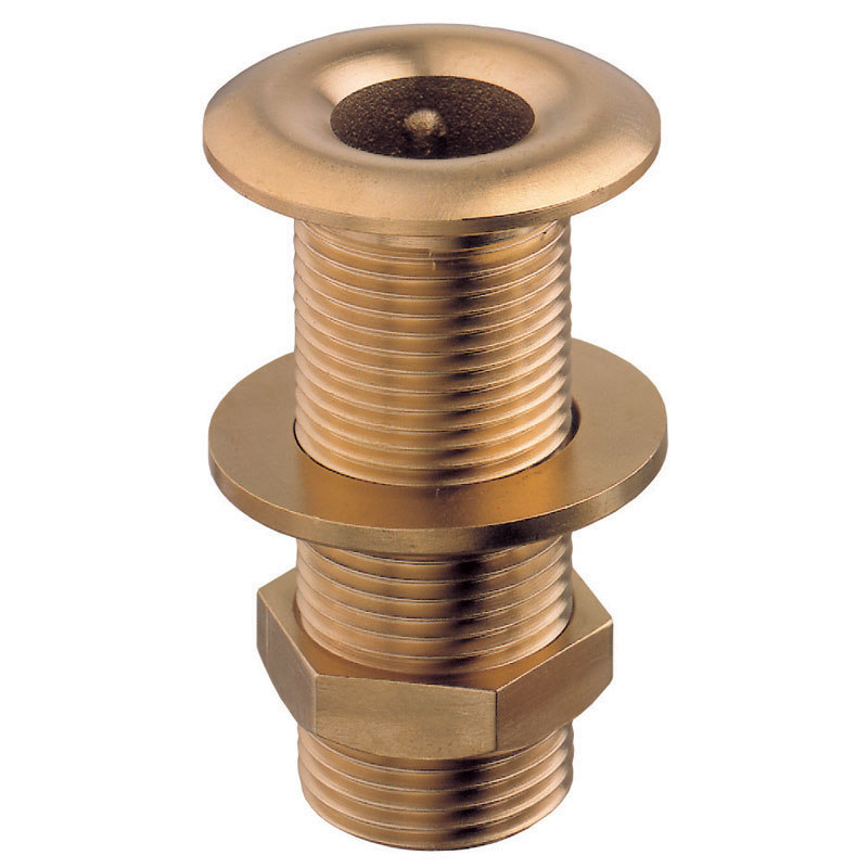 Thru-Hull Outlet, Brass, 1/4''