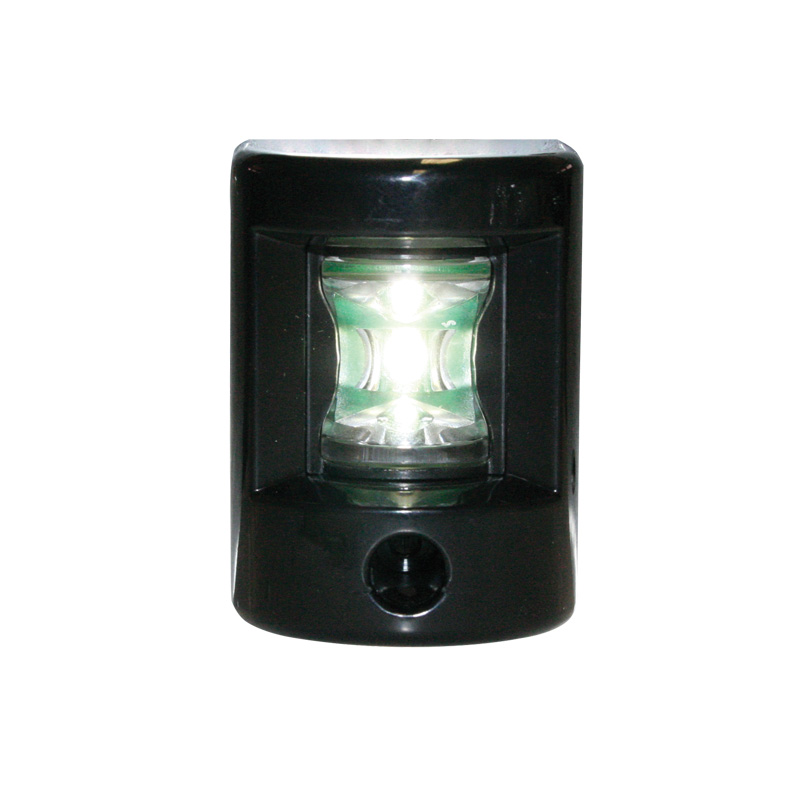 FOS LED 12 Stern Light 135°, Side mounted, with black housing