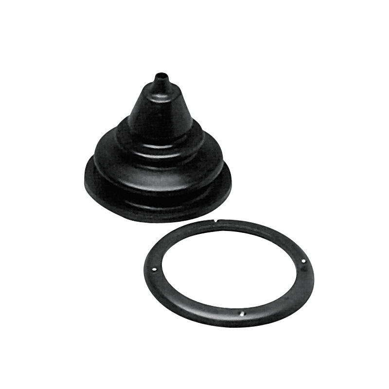 Cable Boot w/Screwed Ring, Ø150mm, cut-out Ø120mm, Black