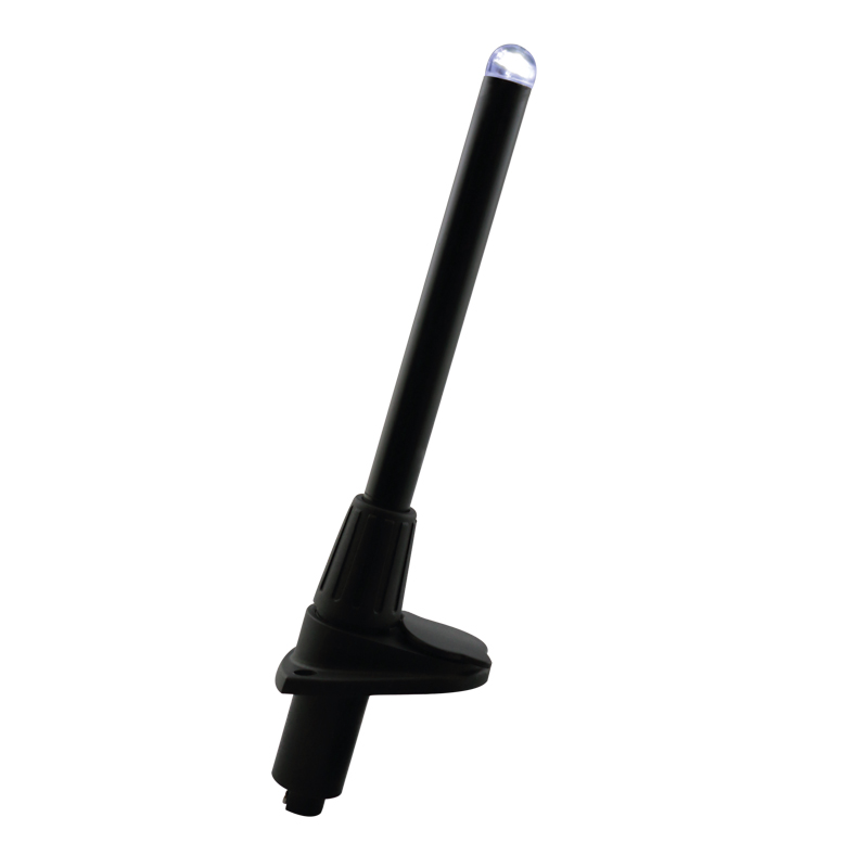 lalizas 74383 MICRO LED Pole Light, Plug in 60cm, White Light, Black