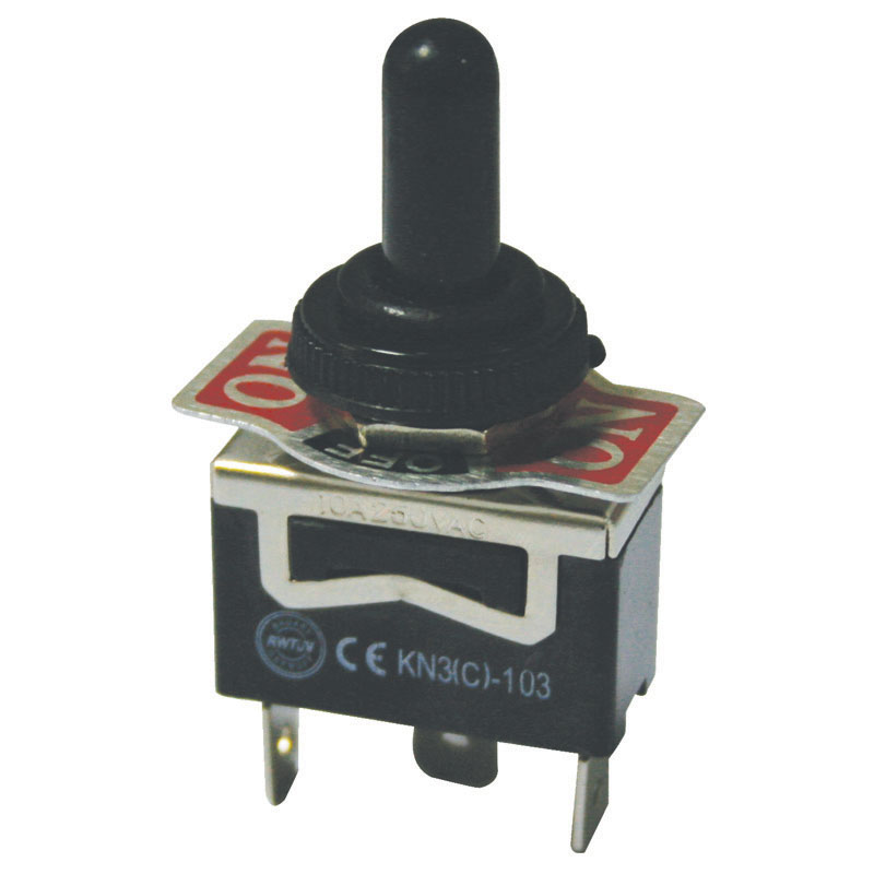 Toggle Switch, ON-OFF-MON (3 Positions), 3 Pins, 12V/24V