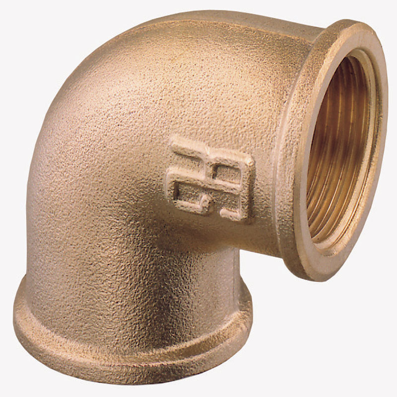 Elbow 90o, F-F, Brass, 1/8''