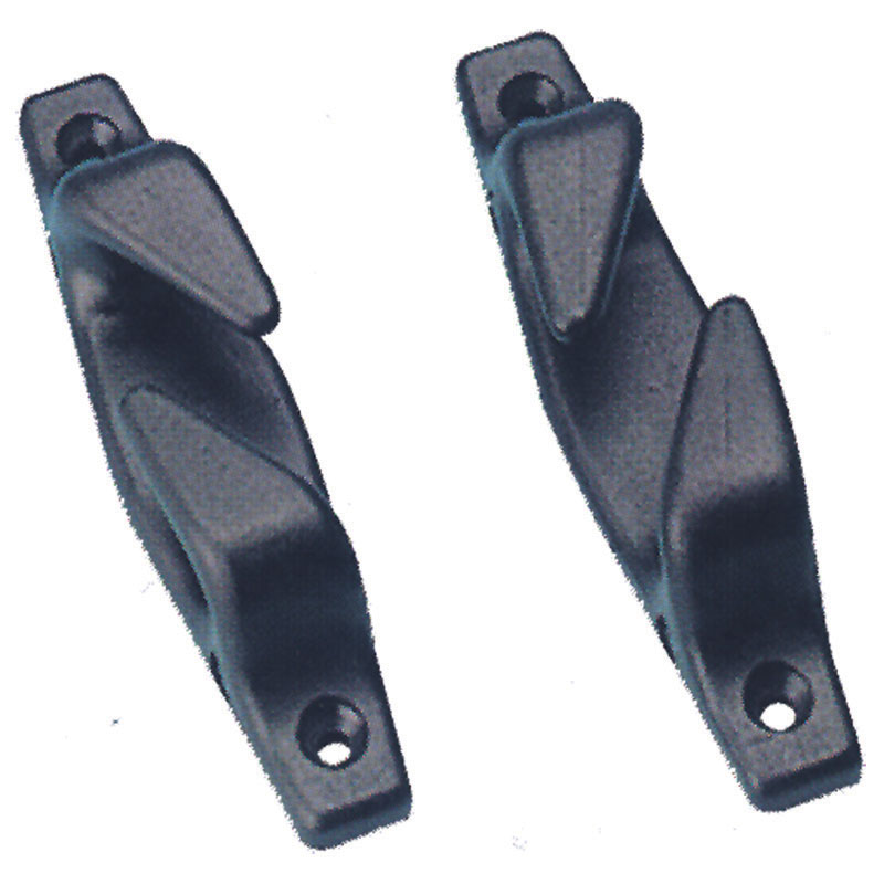 Fairlead Handed Polyamide, Pair L+R, 110x20mm, Black