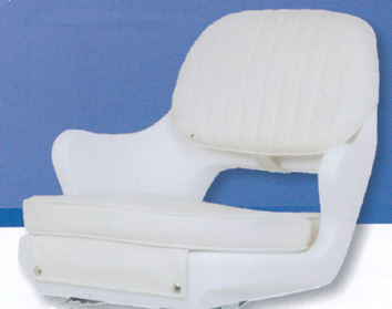 lalizas 90128 Yachtsman chair, w/ cushion white, Springfield