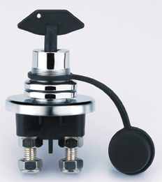 lalizas 90166 Heavy Duty Battery Switch, 180Amps Continuous 12V, w/ zinc alloy body
