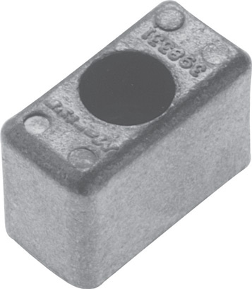 lalizas 90194 Cube anode, for OMC/Johnson, 0,33kg