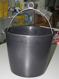 lalizas 90598 Marine bucket 10L,plastic,black