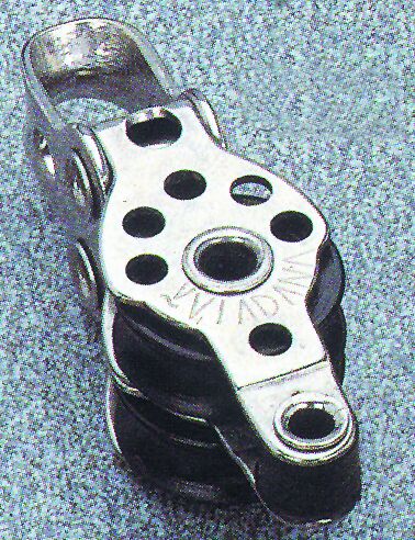 lalizas 92466 Double micro block with becket,17mm, Diam. 5mm