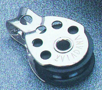 lalizas 92473 Single block with balls, 25mm Diam. 8mm