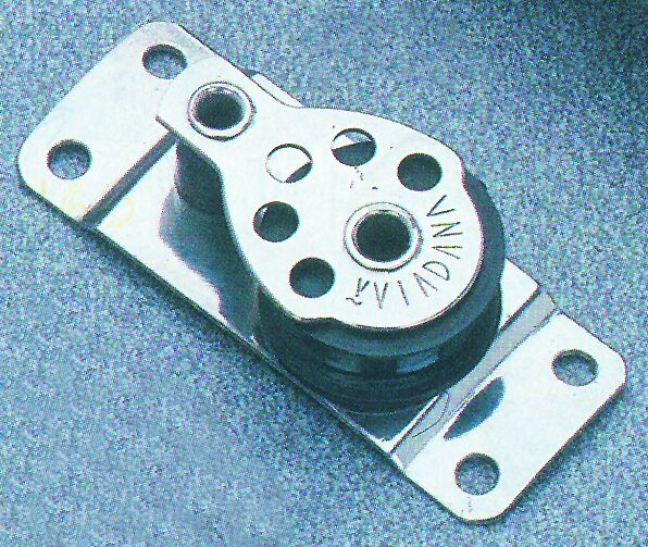 lalizas 92477 Single block on curved base (1''X2 1/2''), 25mm Diam. 8mm