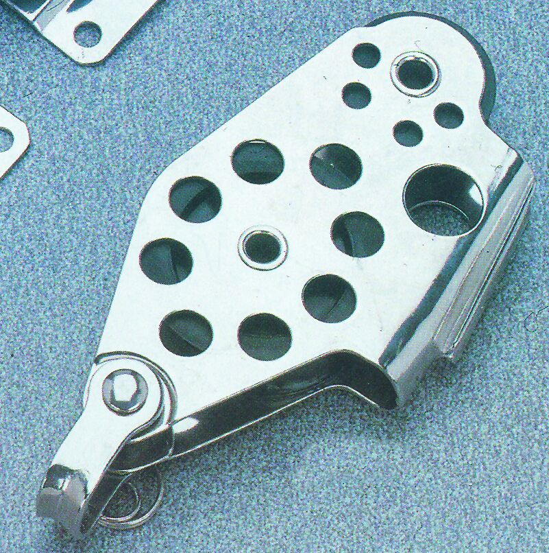 lalizas 92479 Fiddle block with VEE jam,25mm Diam. 8mm
