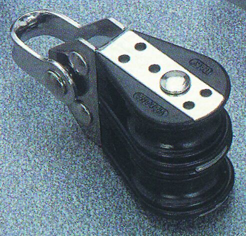 lalizas 92486 Double Ball Bearing Block, 22Mm Diam. 6Mm