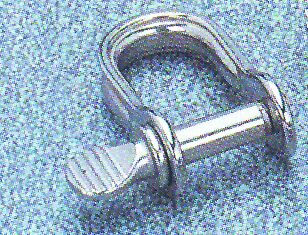 lalizas 92701 Shackle, U shape, Diam. 4mm, B 10mm, H 15mm