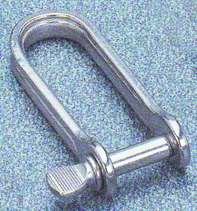 lalizas 92705 Shackles, U shape, Diam. 5mm, B 14mm, H 40mm